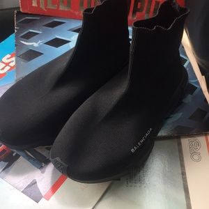 Balenciaga Speed LT 2.0 sneakers Black size 10.5 mint condition